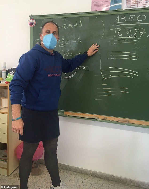 Click to enlarge male teachers spain skirts