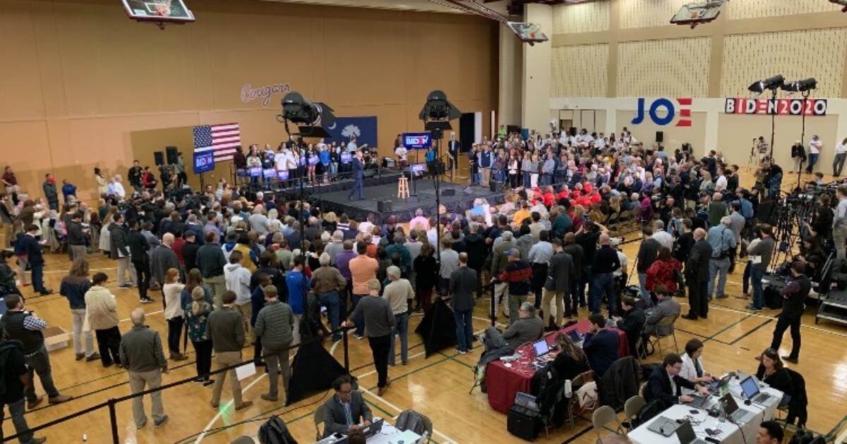 Click to enlarge biden election rally south carolina