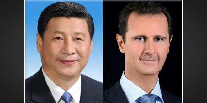 Xi Jinping Bashar Assad