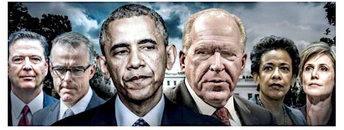 Click to enlarge Obama and crew