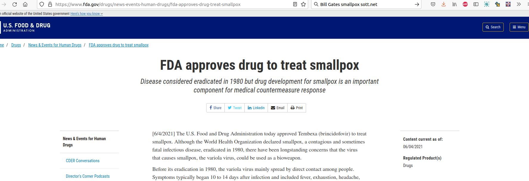 Click to enlarge fda smallpox
