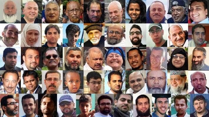 Click to enlarge victims christchurch shooting new zealand
