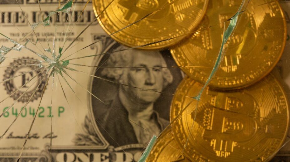 Click to enlarge dollar bill coins cracked bretton woods monetary system