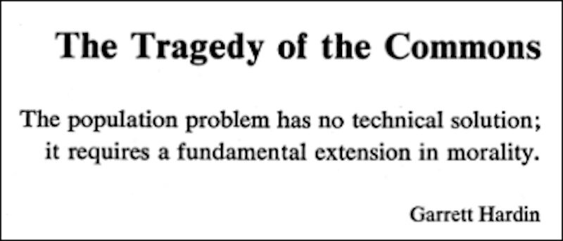 Click to enlarge tragedy of the commons