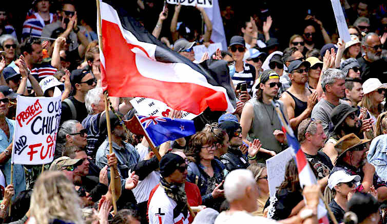 Click to enlarge Wellington Protest
