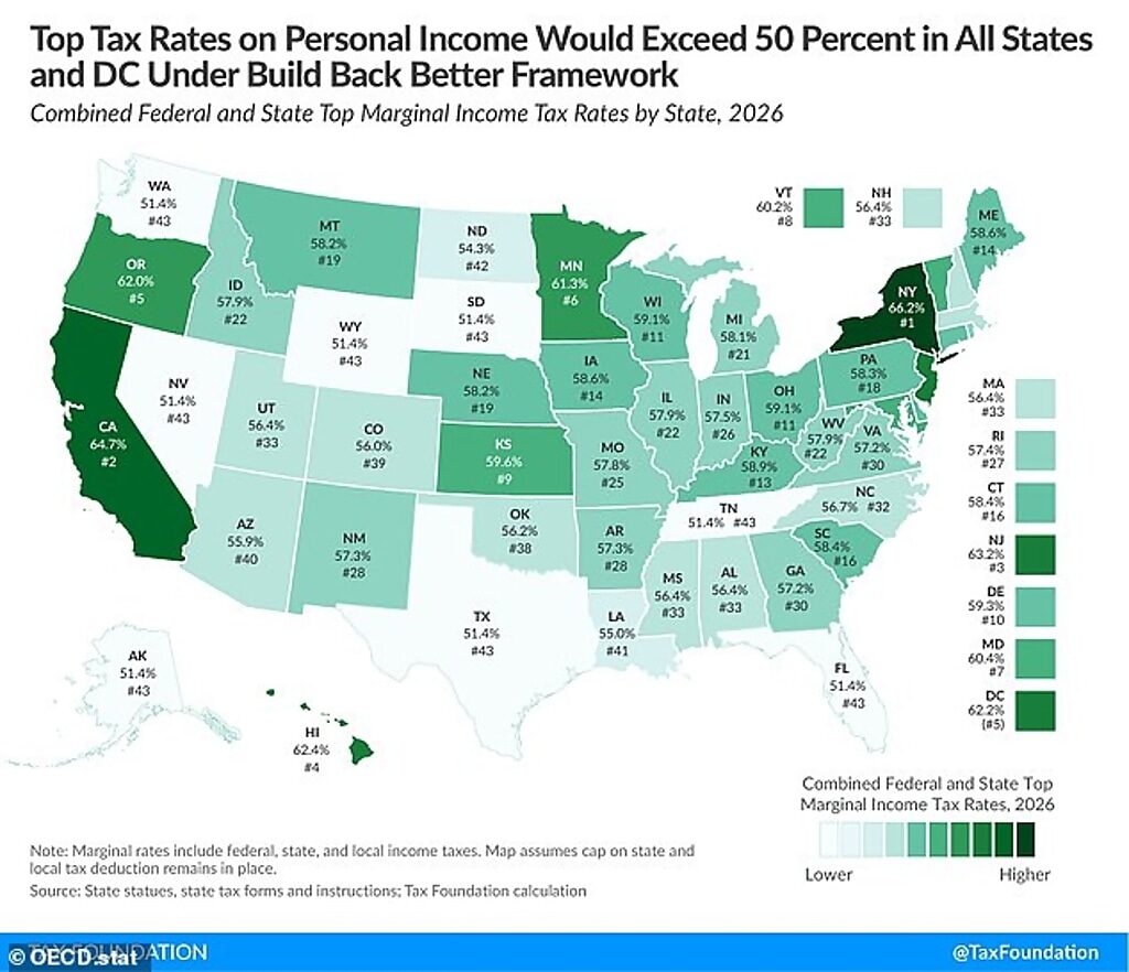 Click to enlarge biden tax rate states