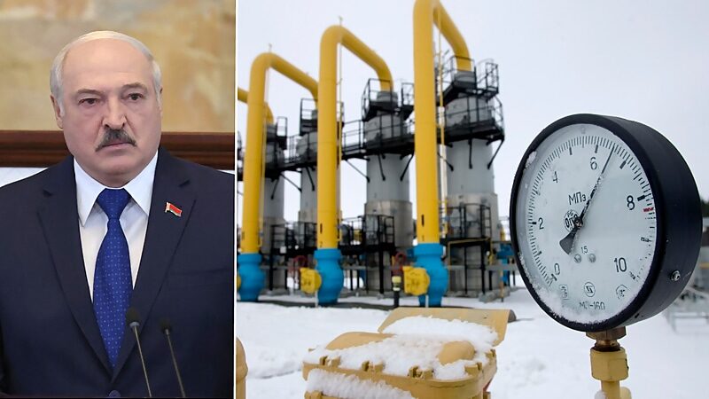 lukashenko threat cut gas europe sanctions migrants