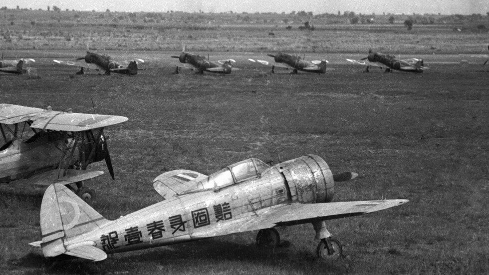 Click to enlarge world war two japanese air planes air force