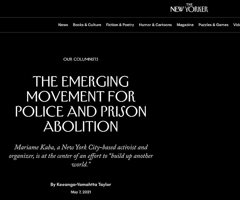 Click to enlarge new yorker headline prison reform