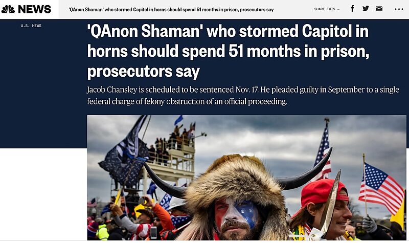 Click to enlarge capitol hill qanon shaman