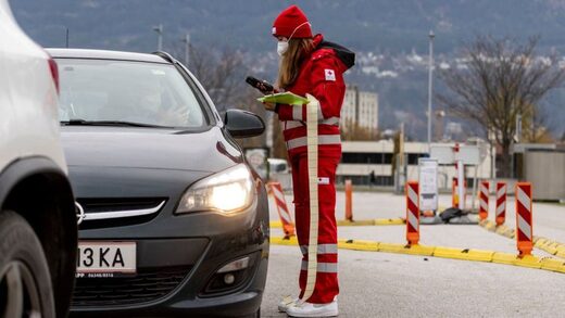 Austria checkpoint