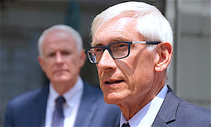 Click to enlarge Tony Evers