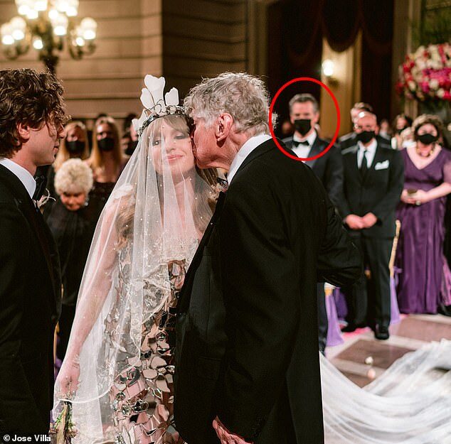 Click to enlarge gavin newsom wedding