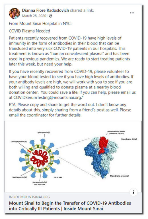Click to enlarge Survivor Corps FB Entry