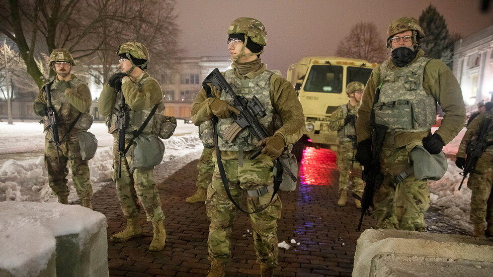 Click to enlarge National Guard Kenosha County Courthouse