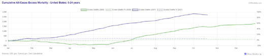 All cause mortality USA