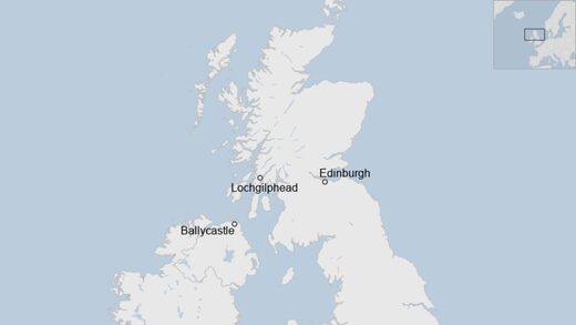 map scotland ireland