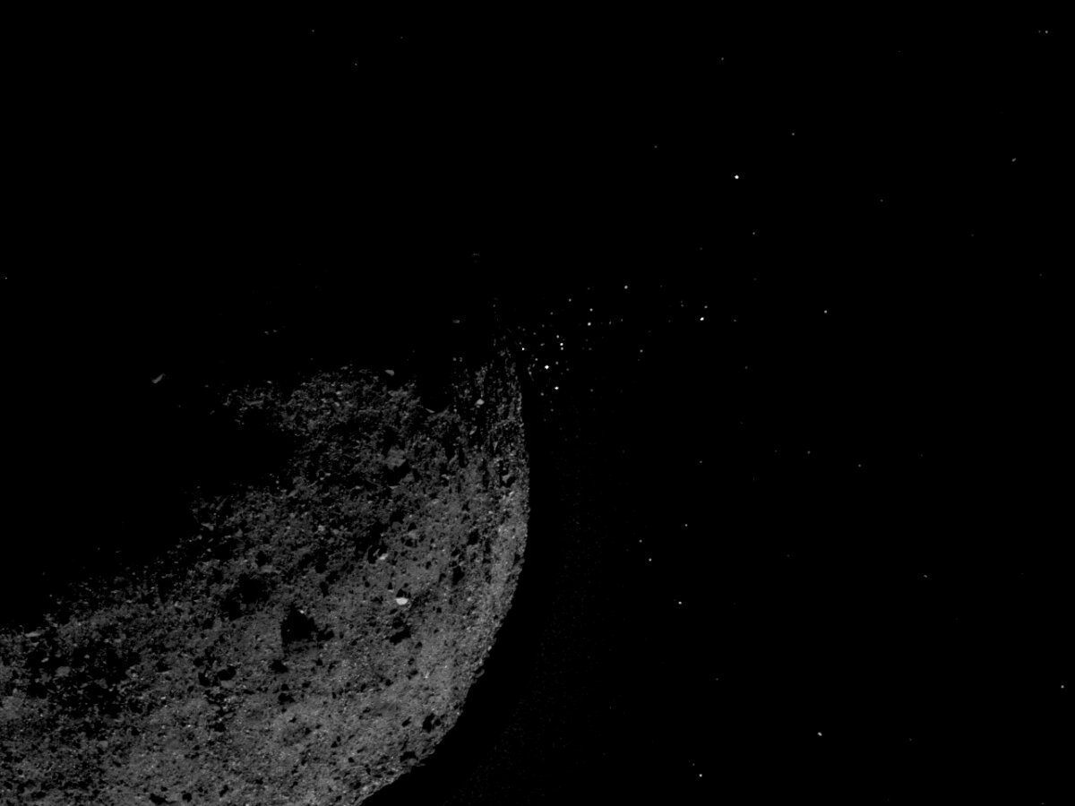Click to enlarge Asteroid Bennu
