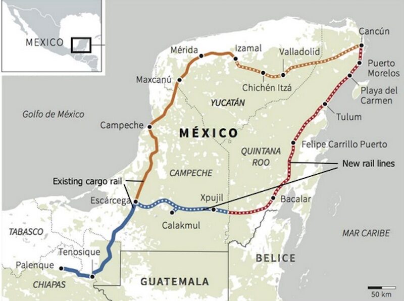 map of mexico