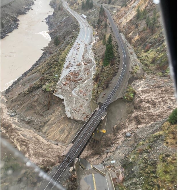 Click to enlarge Highway 1 – Tank Hill in the Fraser Canyon.