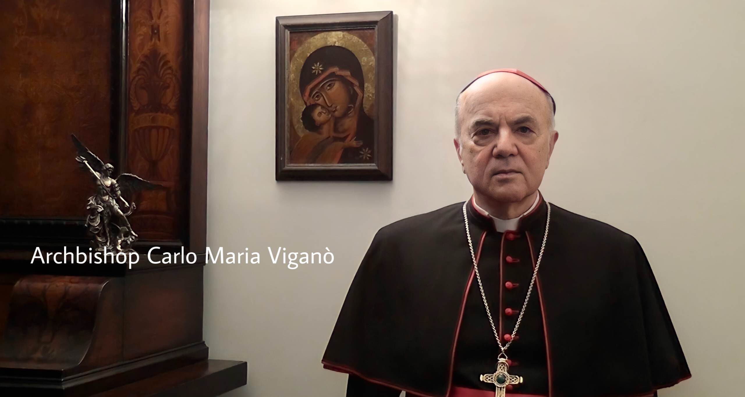Click to enlarge Archbishop Carlo Maria Viganò