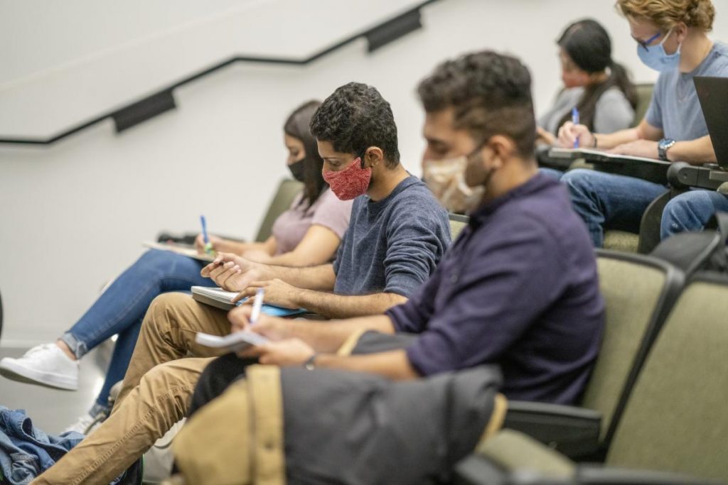 Masked Students