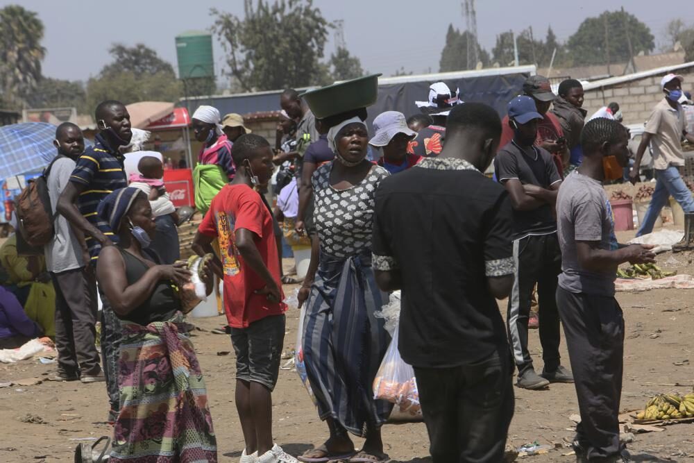 Harare market Africa Zimbabwe