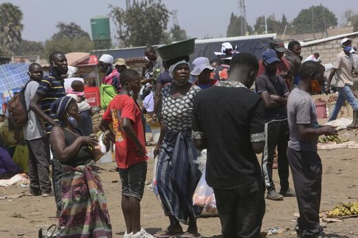 Click to enlarge Harare market Africa Zimbabwe