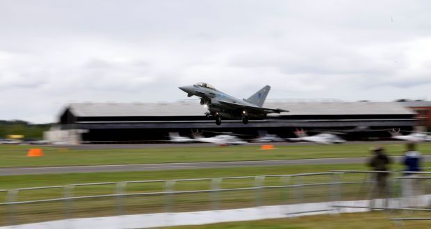 Click to enlarge Typhoon fighter jet
