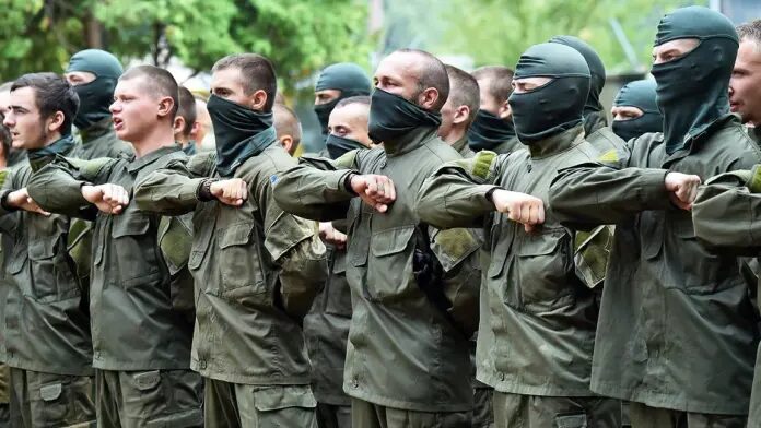 Azov battalion in Eastern Ukraine
