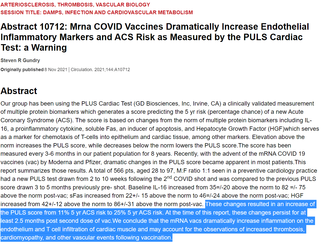 Research Abstract