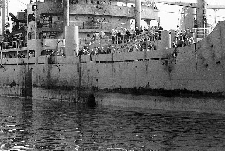 Click to enlarge USS Liberty