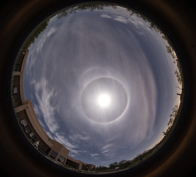 Click to enlarge moon triple halo