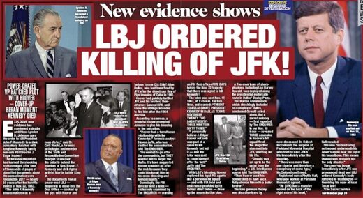 enquirer LBJ JFK