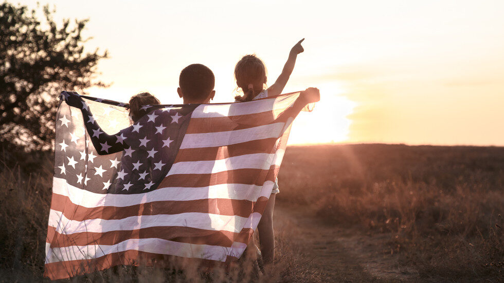kids american flag