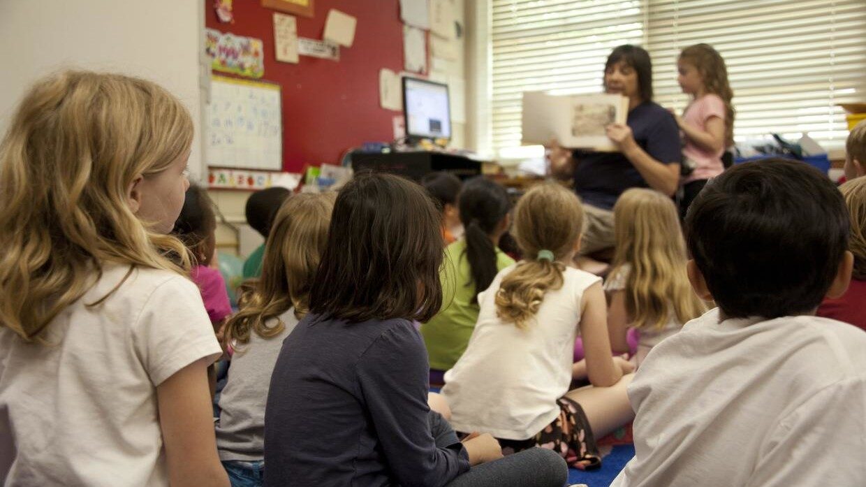Click to enlarge primary school children
