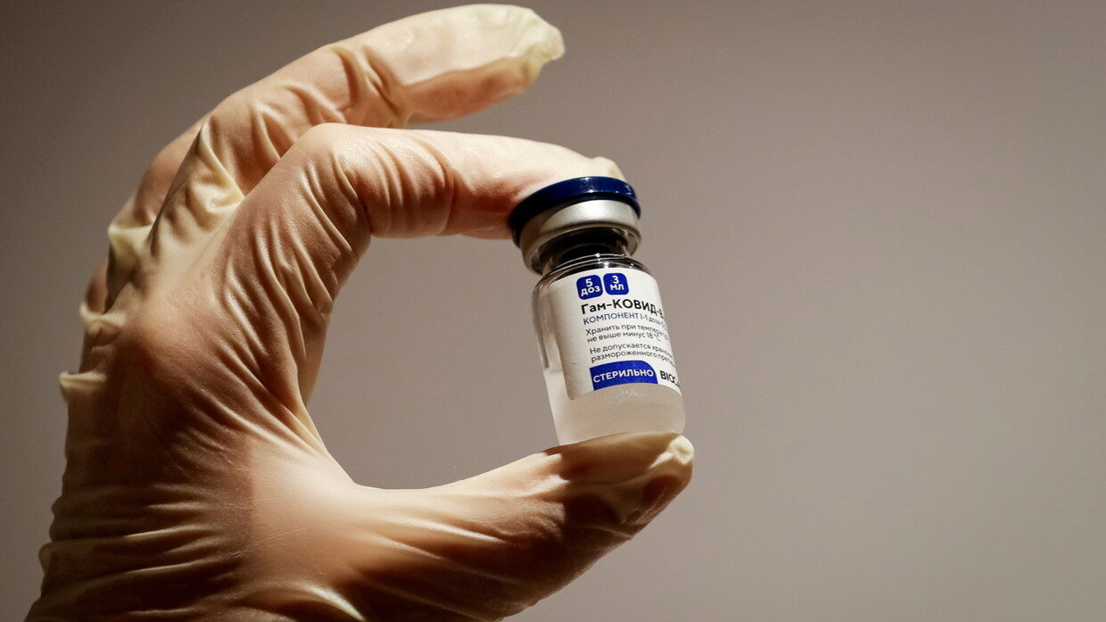 sputnik vaccine russia vial