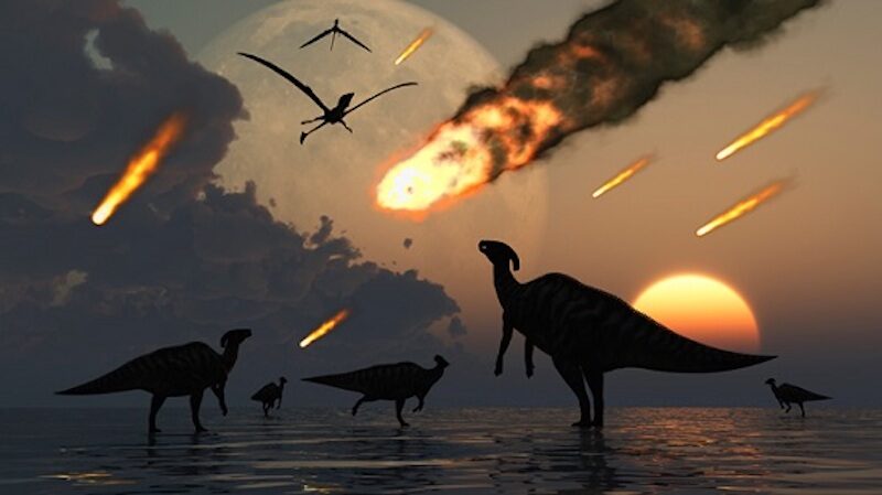dinosaurs meteors