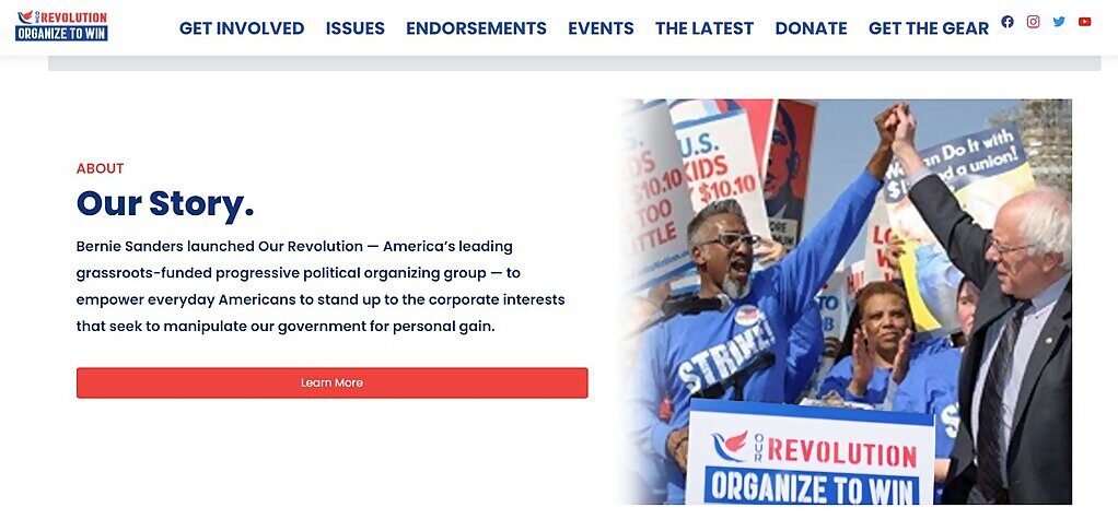 Click to enlarge color revolution org blm usa