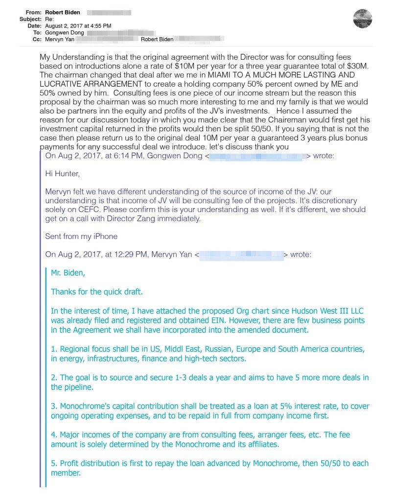 email china hunter biden diamond