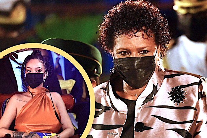 Mason and Rihanna