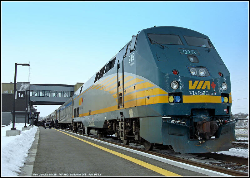 via rail canada railroad