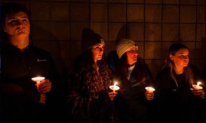 Click to enlarge Prayer vigil