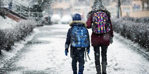 children school cold
