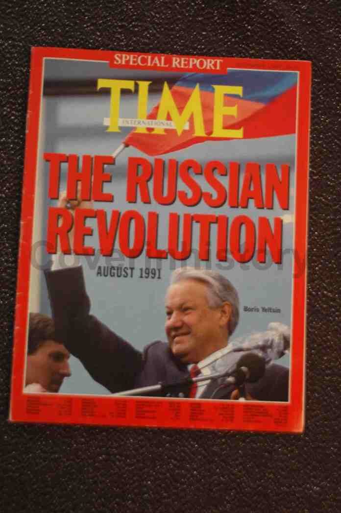 Click to enlarge Yeltsin on Time