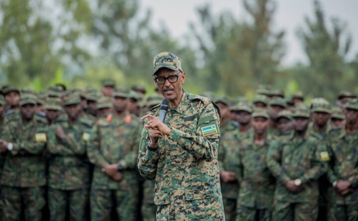 Click to enlarge Rwandan President Paul Kagame