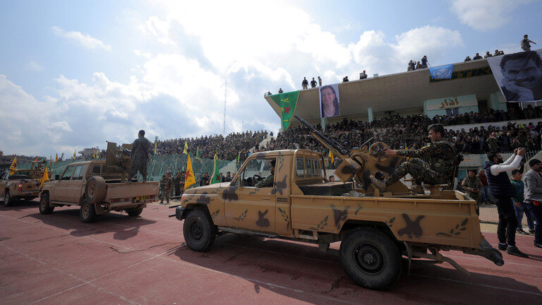 YPG kurds syria soldiers
