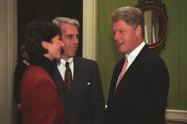 Click to enlarge maxwell clinton epstein white house