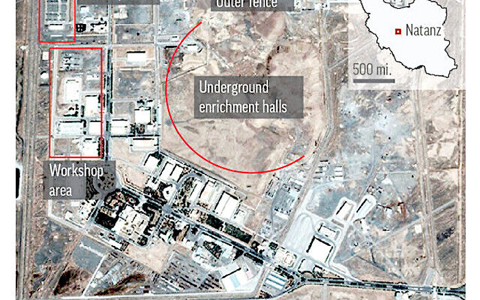 Click to enlarge Natanz enrichment facility