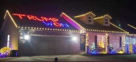 Click to enlarge trump won xmas lights